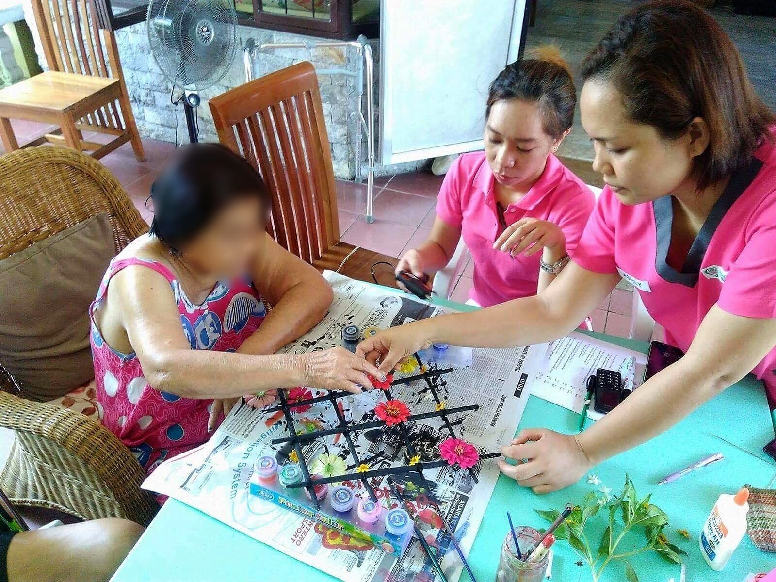 Tropical surroundings